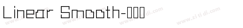 Linear Smooth字体转换